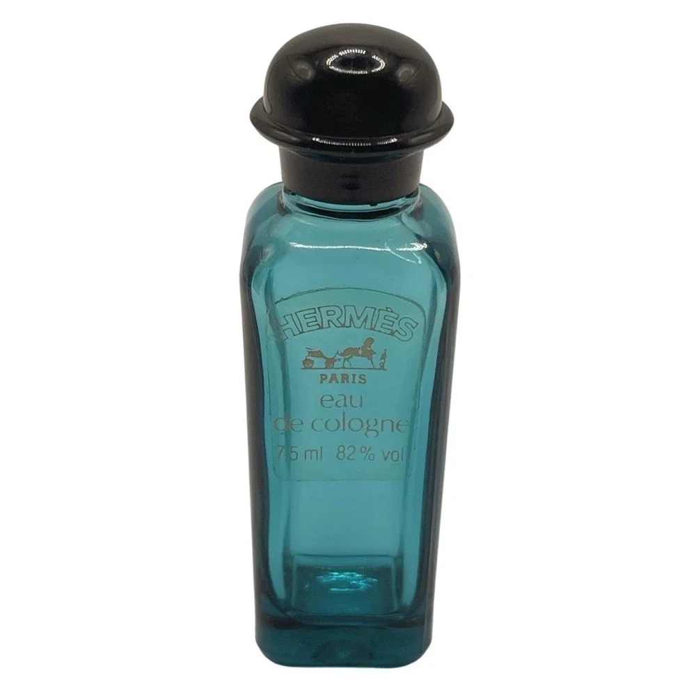 Hermes Eau De Cologne Miniature‎ 7.5ml 0.25 oz. Vintage Blue Bottle Only